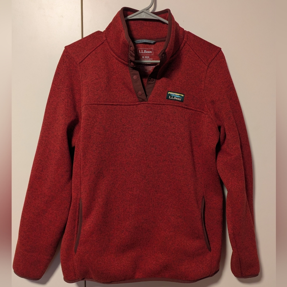 LL Bean Women's Sweater Fleece Pullover